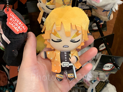 善逸のマスコットキーチェーン(USJ鬼滅の刃グッズ2024)