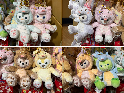 上海ディズニー カラーフェスティバル ダッフィー キーチェーン