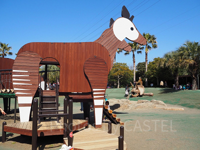 ズーラシアのアスレチック