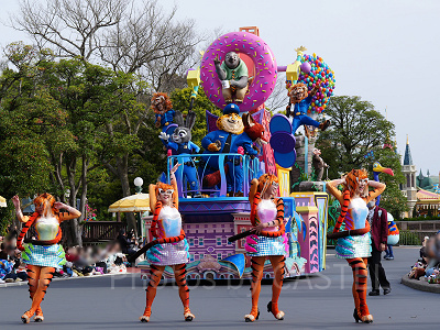 ズートピアのフロート