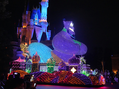 エレクトリカルパレード 登場フロート キャラクターの順番まとめ