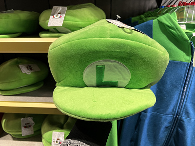 22 ユニバのマリオキャラクター被り物32点まとめ カチューシャ ぬいぐるみハット 帽子の種類と値段