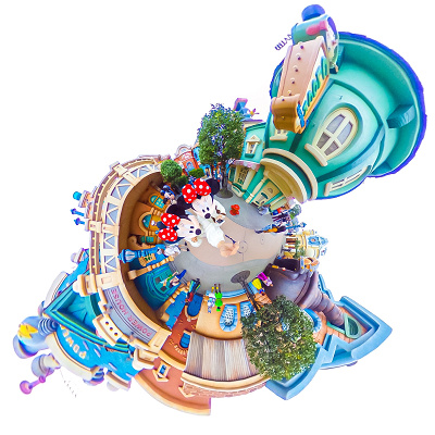 360 カメラで撮るディズニー Thetaのあるディズニーまとめ おすすめのフォトスポットも
