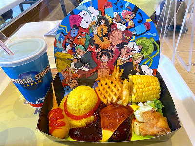 Usj ワンピース 宴レストラン フードメニューを実食レポ 食べ歩きグルメの値段や販売場所も