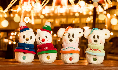 ディズニークリスマスグッズ17 スノースノーメイクイットマイン オリジナル雪だるまグッズを作ろう