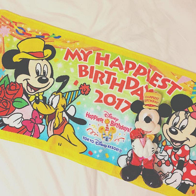 2017年のバースデーグッズです