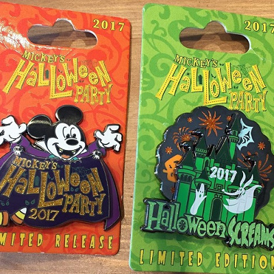 2017ハロウィン限定ピン