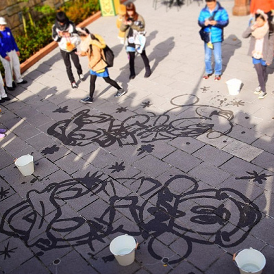 東京ディズニーシーの4人のカストーディアルキャストによる大作