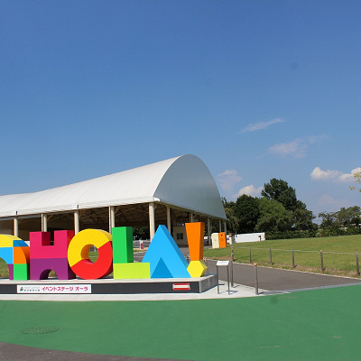 イベントステージではキャラクターショーも開催