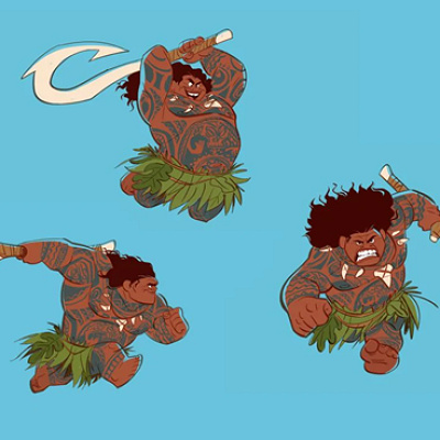 ハワイの神話では英雄！