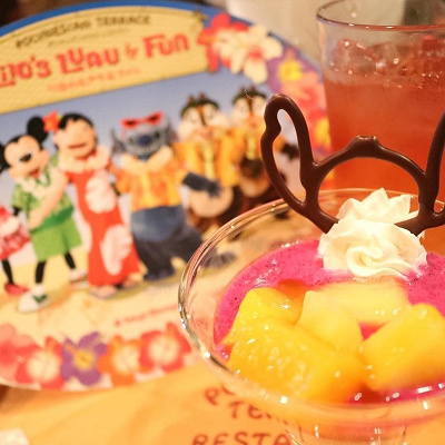 ショーにちなんだメニューがたくさん