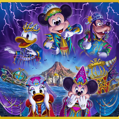 ディズニーシーでは新しい水上ショーがスタート♪