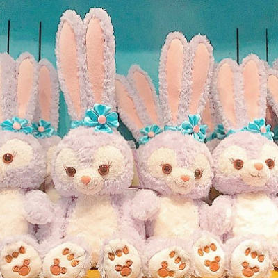 ぬいぐるみがずらり