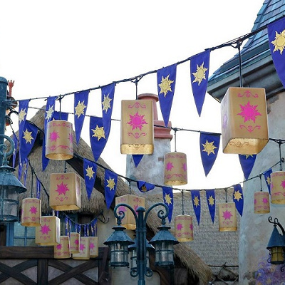 ラプンツェルのプリンセスとしての人柄が垣間見れるシーン