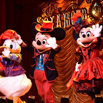 ウエスタンな雰囲気のショー