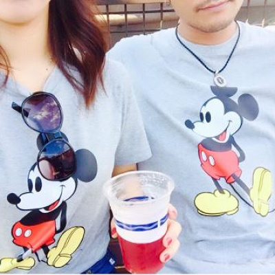 大人ミッキーTシャツ