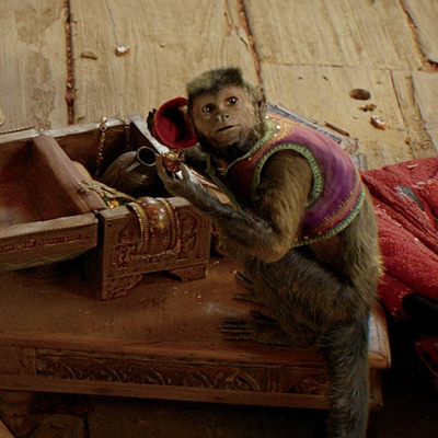 アラジンの相棒のサル