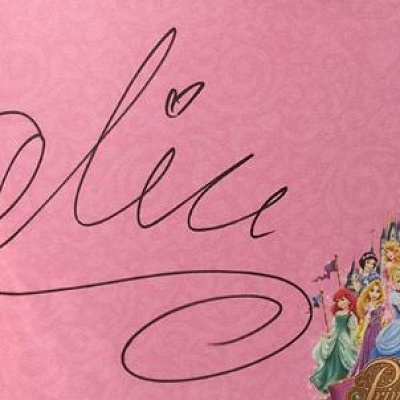 アリスのサイン