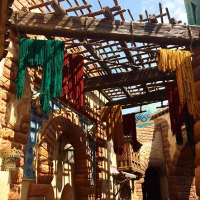 アラビアンコーストの路地