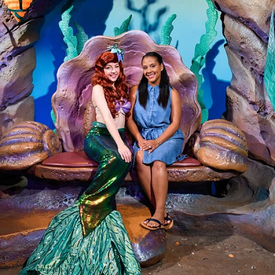 アメリカのアリエルのグリーティンググロット