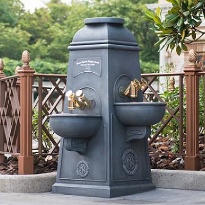 アメリカンウォーターフロントのハンドウォッシングエリア