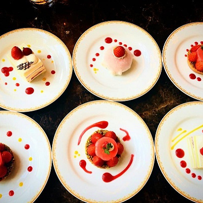 イチゴのケーキ勢ぞろい