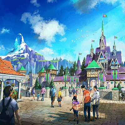 『アナと雪の女王』エリア