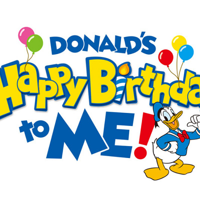 ドナルドのお誕生日をお祝いしてもらうアピール