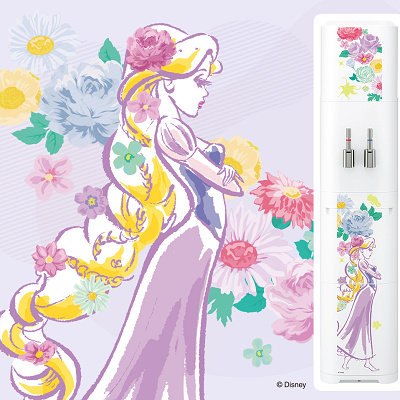 アクアクララ「ディズニー/ピクサーデザイン サーバー」：「ラプンツェル」デザイン