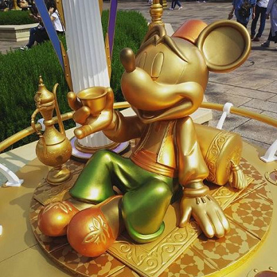 アラビアンコーストのハピエストミッキースポット