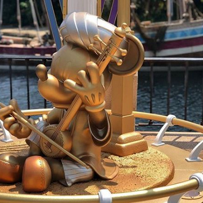 アラビアンコーストのハピエストミッキースポット