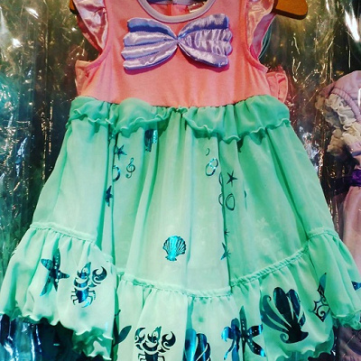 アリエルのワンピース（キッズ用）