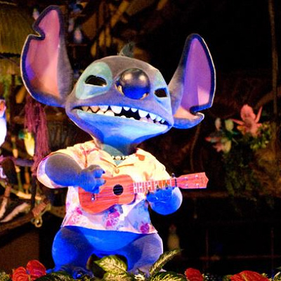 アトラクションのキャラクター