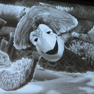 クラッシュとお話できるアトラクション、タートル・トーク