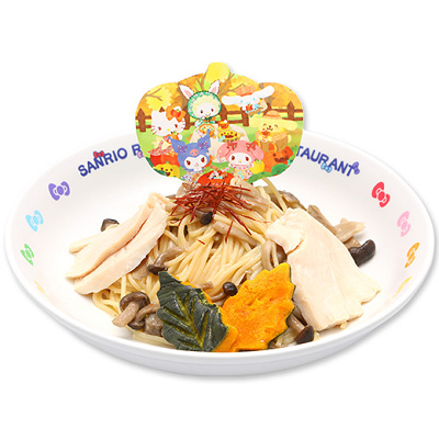 秋の味覚☆チキンときのこのペペロンチーノ