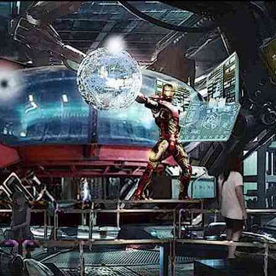 『アベンジャーズ』ジェットコースター