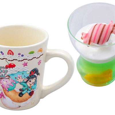 ベイクドドーナツ、スーベニアプレート付き