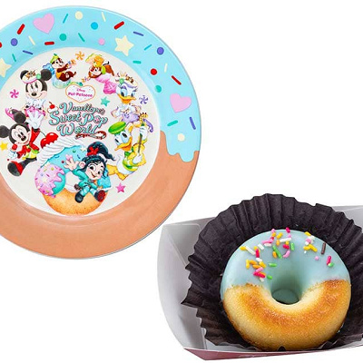 ベイクドドーナツ、スーベニアプレートつき