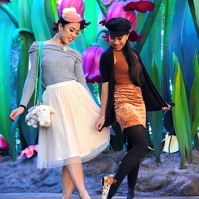 バンビ＆とんすけコーデ