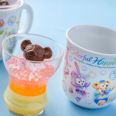 バナナムース＆アップル・ピーチゼリー、スーベニアカップ付き