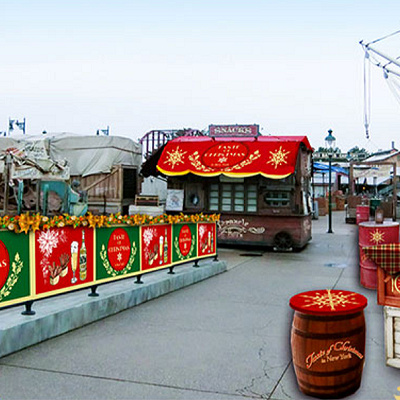 バーナクル・ビルズのデコレーション