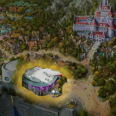 ベイマックスのハッピーライドの場所