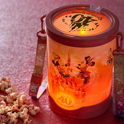 ポップコーンバケット（ディズニー40周年スーベニアグッズ