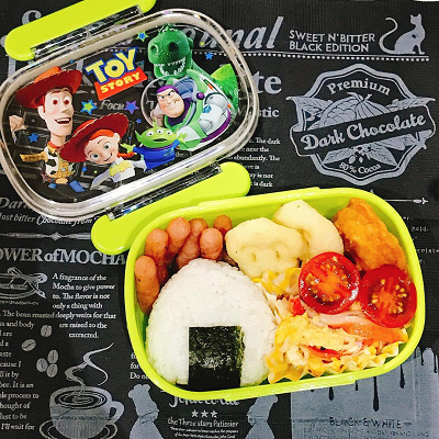 小さな男の子にもおすすめなお弁当箱