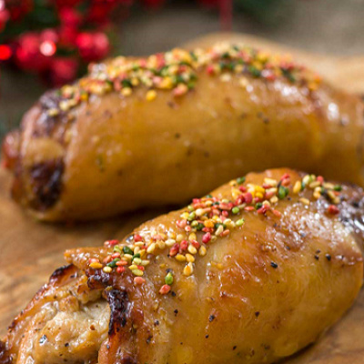 ブラックペッパーてりやきチキンロール