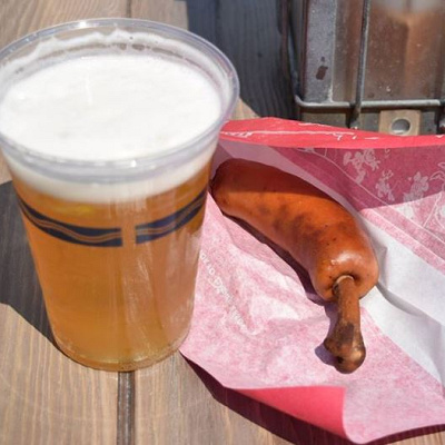 骨付きソーセージ