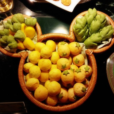 ベジタブルな見た目がかわいいパン♪