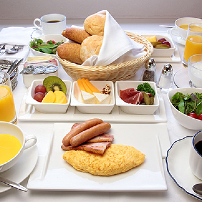 東京ベイ舞浜ホテルの朝食：セレクトブレックファースト（ルームサービス）