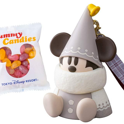 ブラウンのリルリンリンミニスナックケース