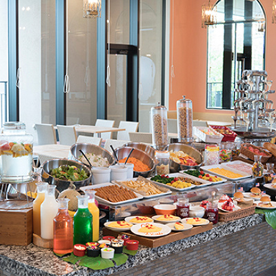 ブッフェの様子